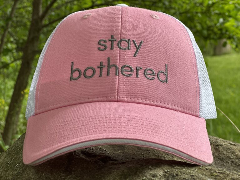 Stay Bothered-baseball hat
