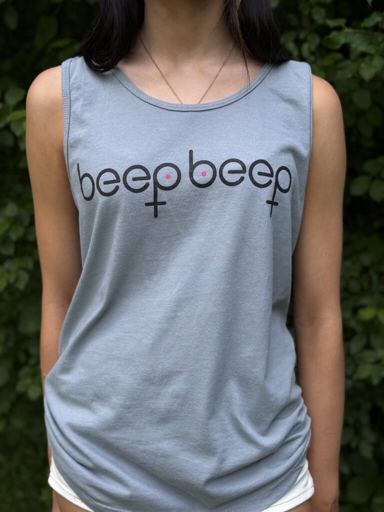 BEEP BEEP tank top